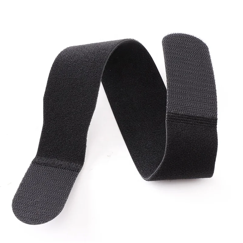 Hook and loop strap bike hook and loop cable ties Sew On Hook And Loop tape Anti Slip elastic Strap