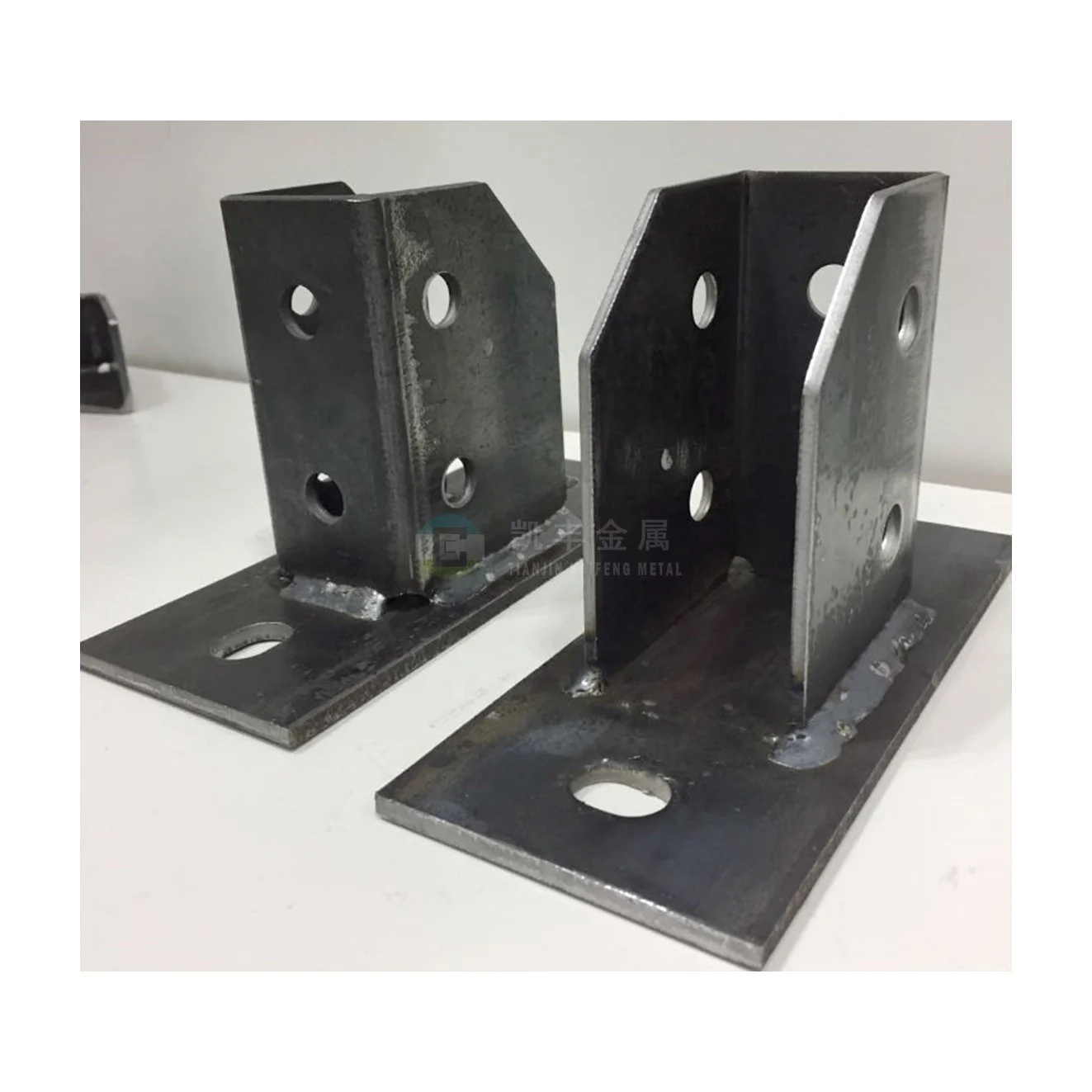 High quality HDG welding parts stamping parts and pre-assembly available factories for steel structure