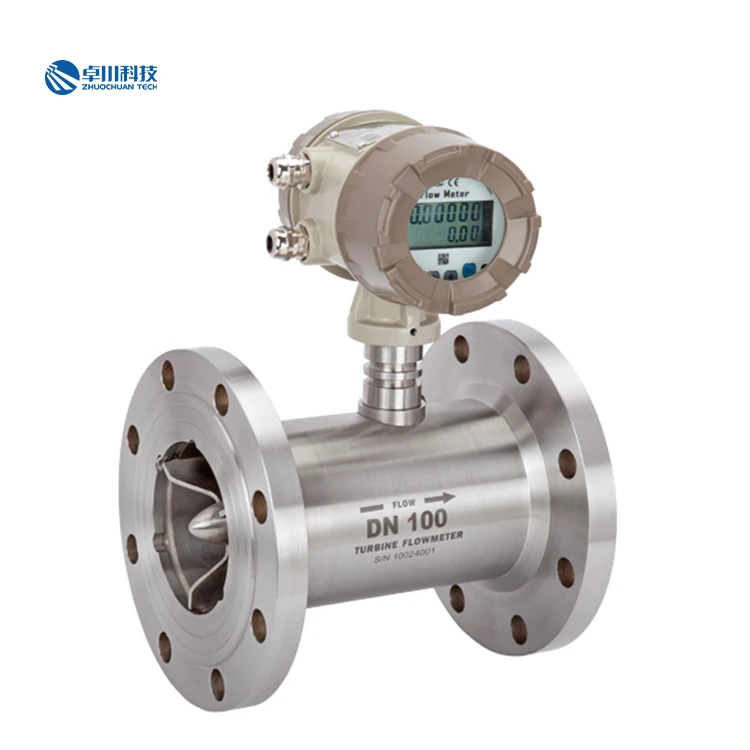Digital Liquid Flowmeter Liquid Turbine Flowmeter Water Flow Sensor Flow Meters
