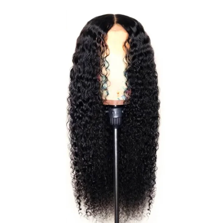 BVR Wholesale Display Corn Perm Kinky Curly Wig Small Curly African Wig Braids Synthetic Braiding Bundle Hair For Black Wome