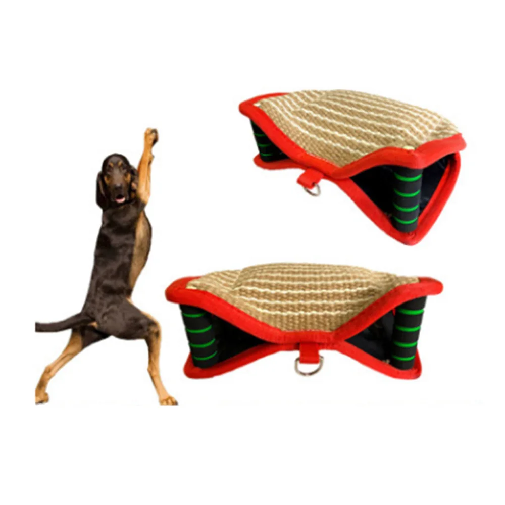 
Wholesale Dog Training Supplies Pet Bite Pillow With Two Handles K9 Tear Resistant Bite Pillow For Dog Training 