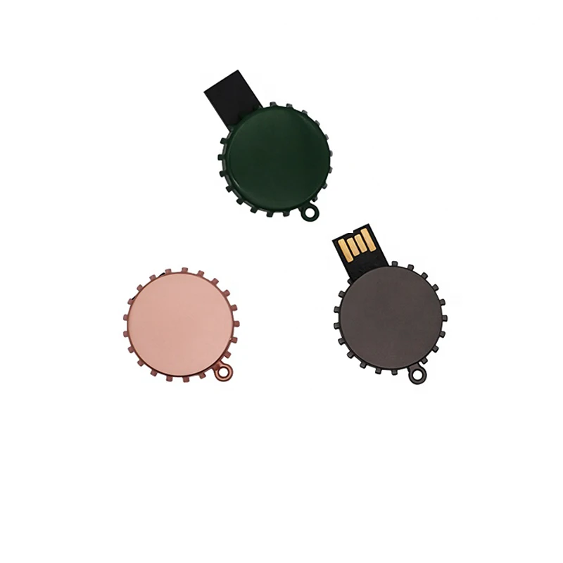 
High Quality MINI Rotate Metal 4GB 16GB 8GB 32GB Sliding Pen Drive For Gift 