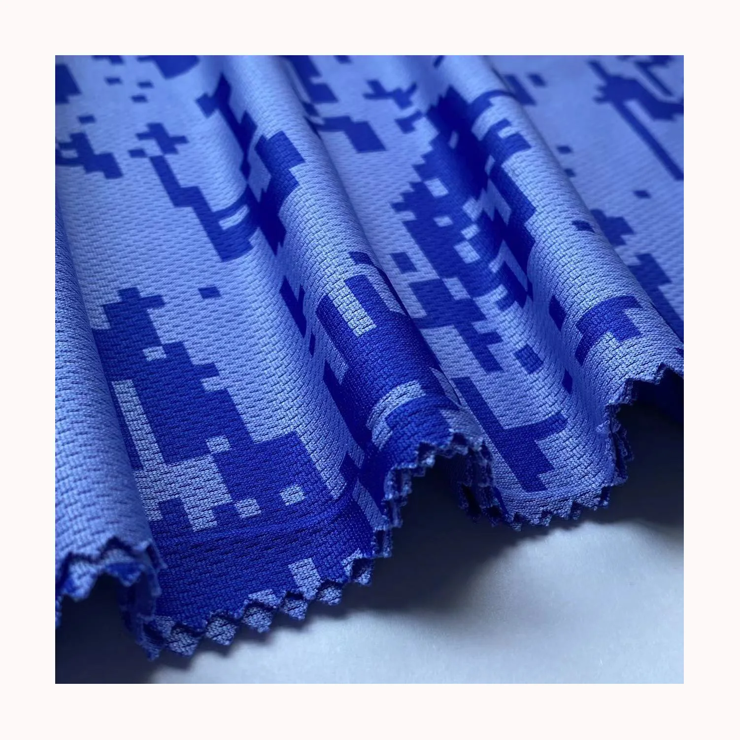 Manufacturer White 100 Recycle Polyester Mesh Sports Jersey Fabric For Sportswear Football Jersey Sublimation Printing T-shirt