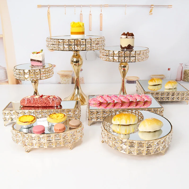 2021 new arrivals baby christmas decoration hotsale party supplies cake and dessert stand wedding cake stand