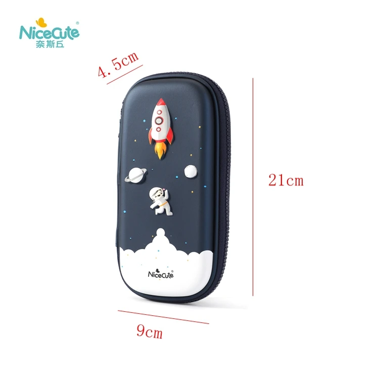  Многофункциональный 3D Пенал Nicecute для карандашей с индивидуальным дизайном логотипом мальчика высококачественный маленький пенал
