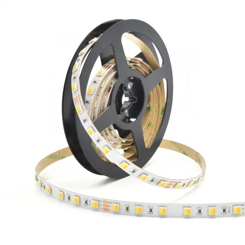 5050 2in1 Tunable 3000/6000K White LED Strip 60Leds/m