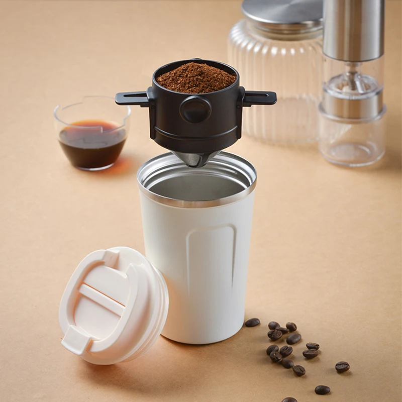 High Quality Stainless Steel Coffee Mug Thermal Cup With Filter