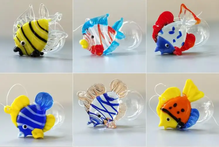 European Decoration Modern Simple Original Design Color Fish Ocean Series Aquarium Bubble Fish
