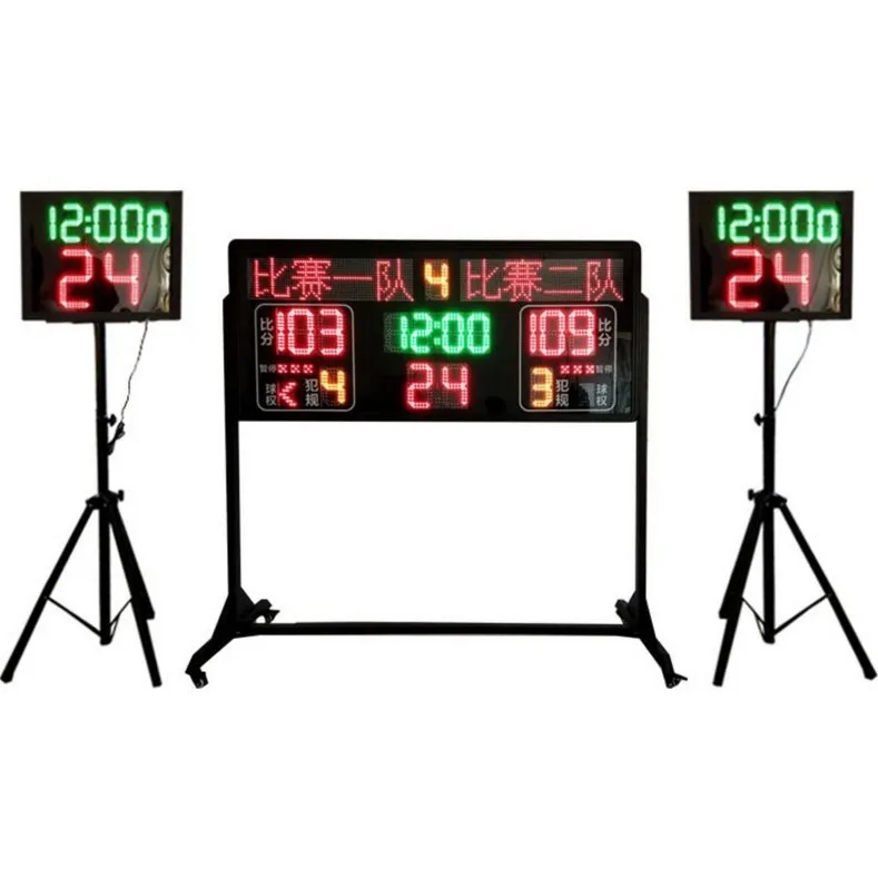 High Quality High Light 4 Digits Electronic Scoreboard Wireless Remote Control Snooker Ping Pong Badminton Scoreboard