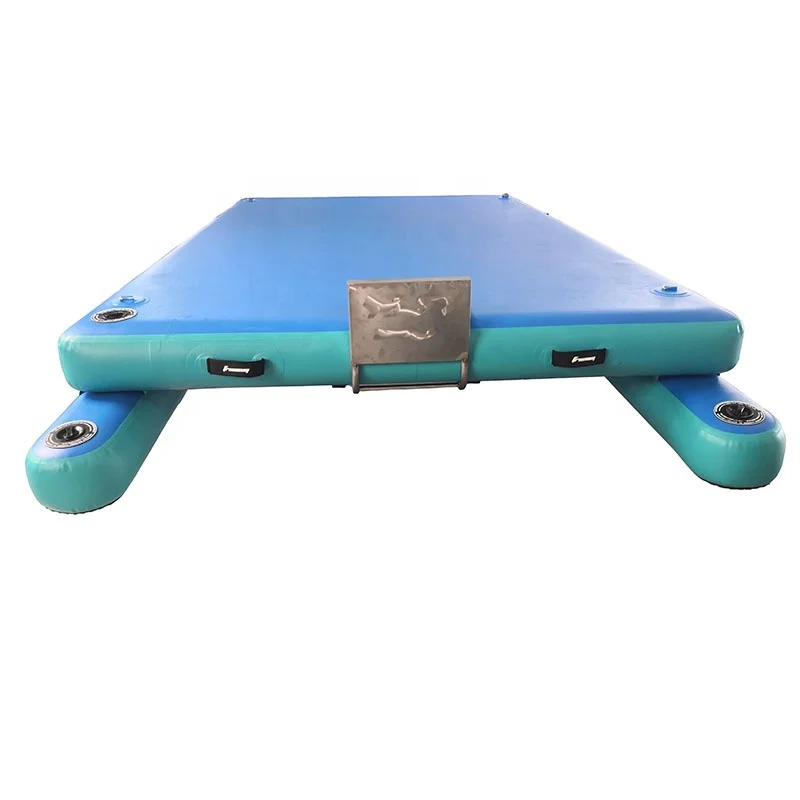 FREESUN New Products Blue Floating Fishing Platform For Boats