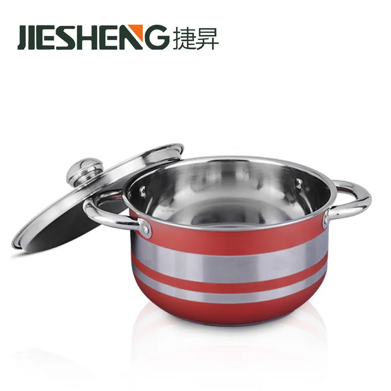 
Kitchen Equipment Set Cooking Pot Stainless Steel 8Pcs Cookware Set 