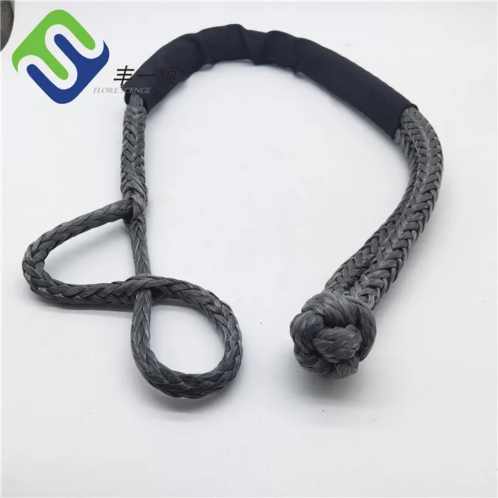 UHMWPE лебедка мягкая Скоба для внедорожного восстановления веревка шакле 4x4 буксировки веревки