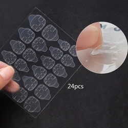 Wholesale Double Sides Nail Glue Sticker Fingernails Jelly Gel Tape Adhesive Tabs For Nails