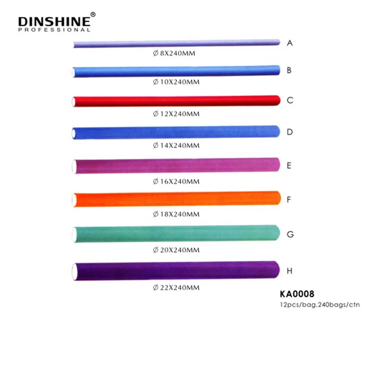 Dinshine New Product Plastic Mesh Magnetic Hair Rollers