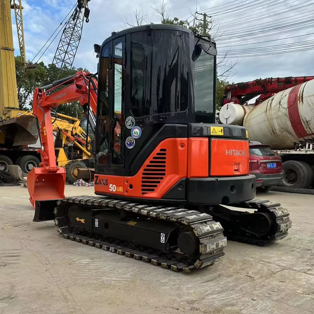 Экскаваторы б/у японский мини-дизельный экскаватор hITACHI ZX50u для продажи