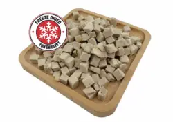 Низкий минимальный заказ замороженные кубики утки для собак и кошек еда для домашних животных Фирменная торговая марка OEM