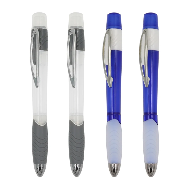 Ballpen With Sprayer  Function On The Grip-Part, Pen Shape