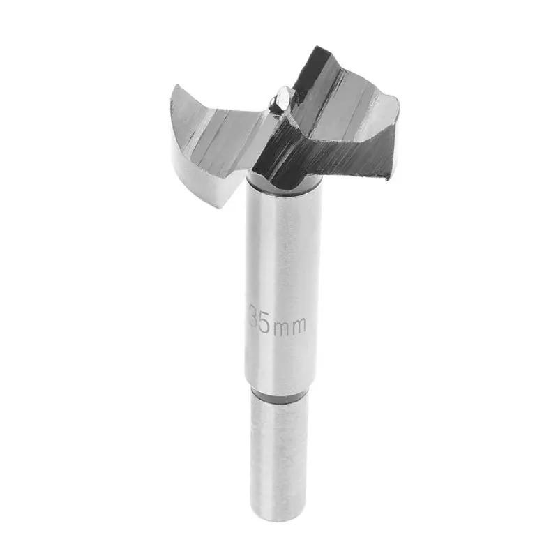 5Pcs Hcs Carpenter 15Mm 20Mm 25Mm 30Mm 35Mm Hole Saw Core Boring Forstner Drill Bit Set For Wood Plastic