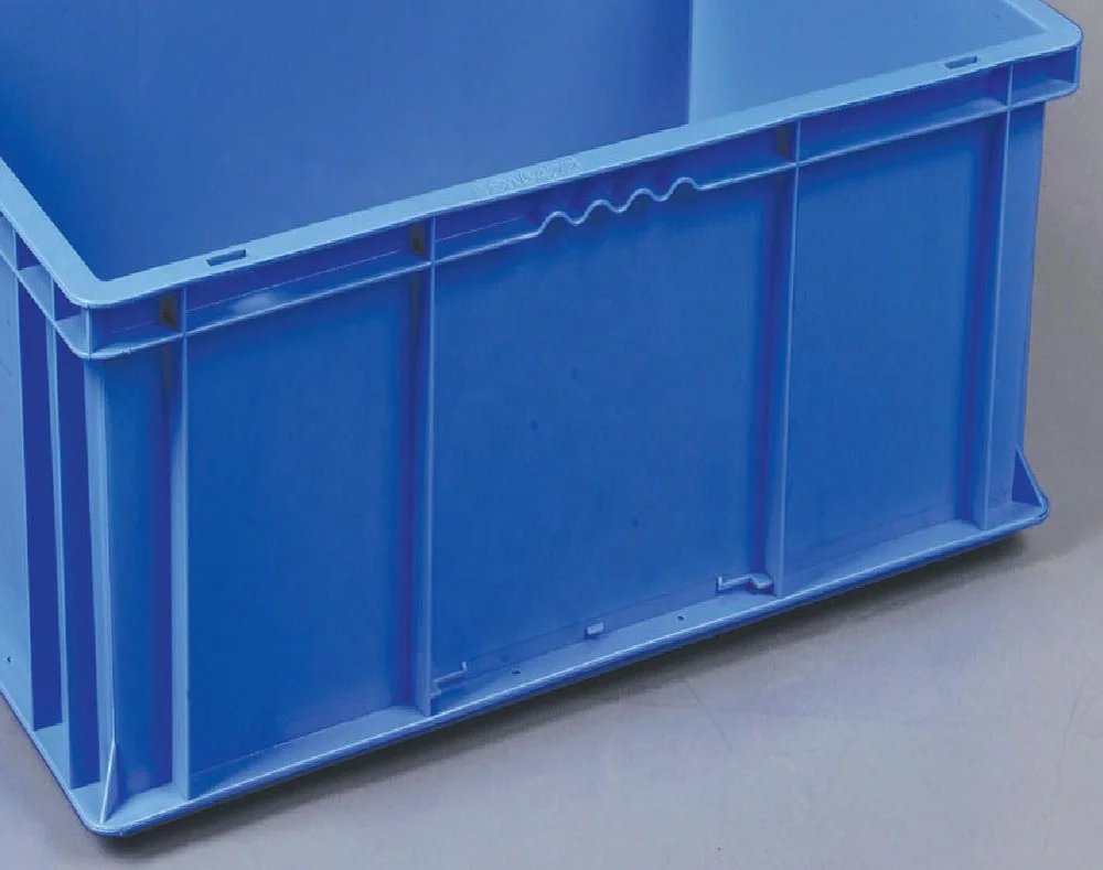 Hot sale Heavy Duty Stackable Container Storage pallet box & Bins Turnover box vega fruit eggs plastic crate