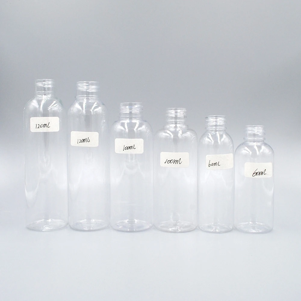 100ml 120ml 200ml empty plastic pet bottle manufacturers for ink pigment and hair oil customize bottles package