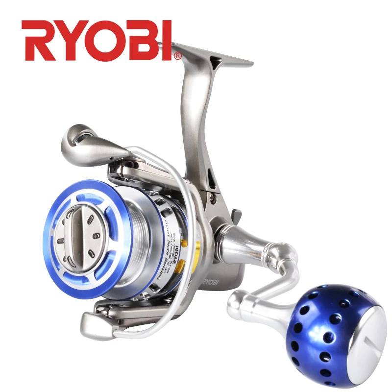 Рыболовные катушки Ryobi King 1000/2000/3000/4000/6000/8000 морские спиннинговые Катушки для морской рыбалки с максимальным сопротивлением 10