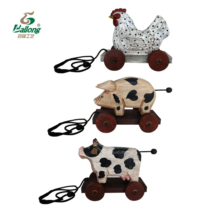 Детская деревянная фигурка ручной работы