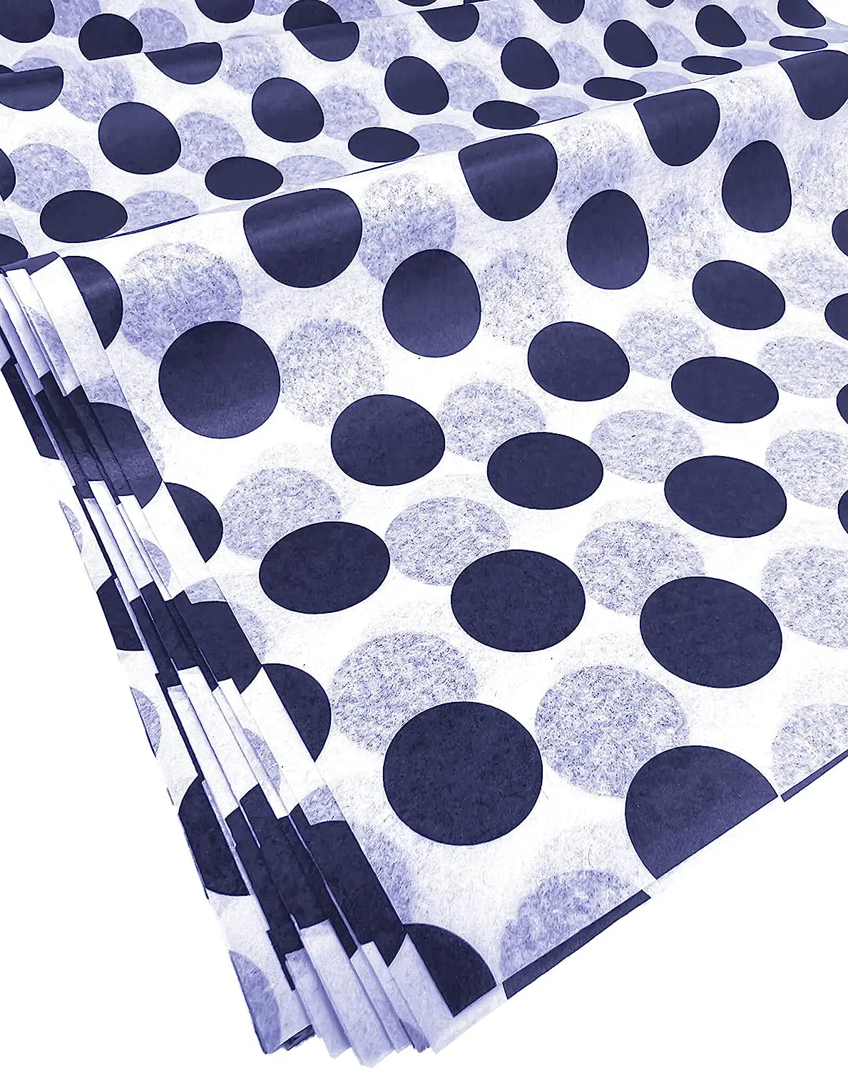 CUSTOM WRAPPING PAPER FOR PACKAGING TISSUE PAPER BLACK AND WHITE COLOR WITH YOUR LOGO