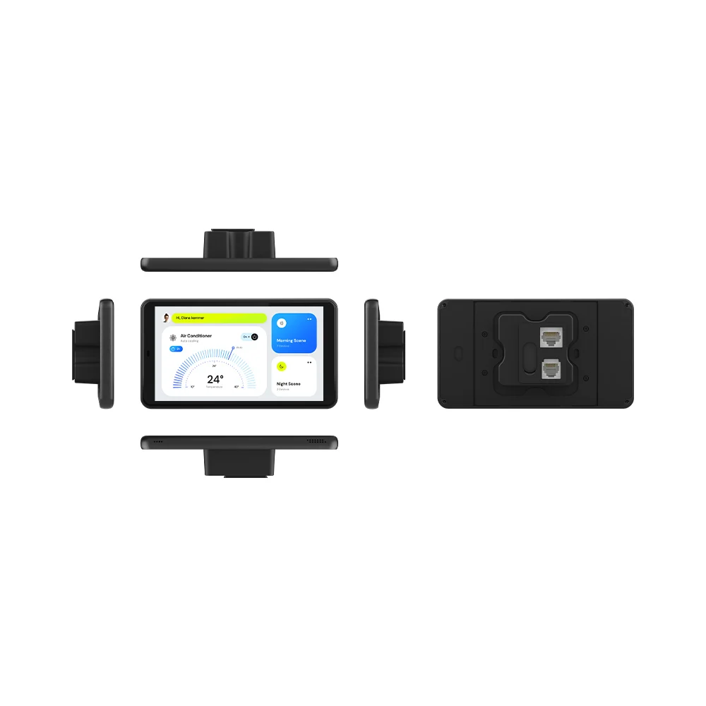 Customized 5 inch android tablet pc no battery touch screen POE android wall smart home control panel RJ45 RS485 WiFi tablet pc