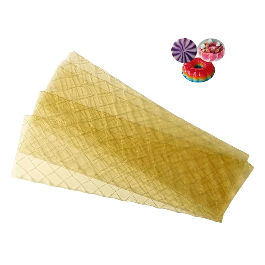 Хлебобулочные ингредиенты, листовые желатиновые листы для чизкейков