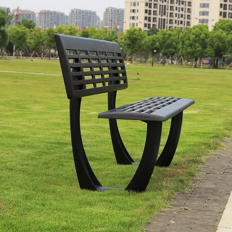 1.2m 1.5 meter knock down aluminum outdoor waiting benches garden bench chair for sale