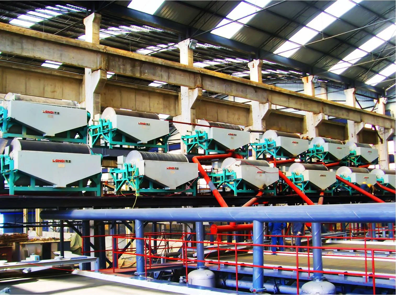 LIMS/mims Medium Intensity Magnetic Separator Wet Separator motor in Energy & Mining Industry