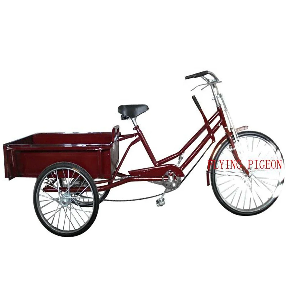Промышленный грузовой трехколесный велосипед 20 дюймов