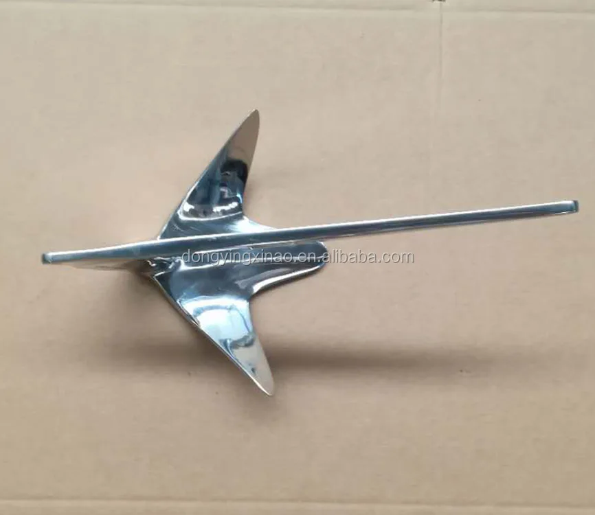 Boat marine hardware flipper anchor/bruce anchor for sale