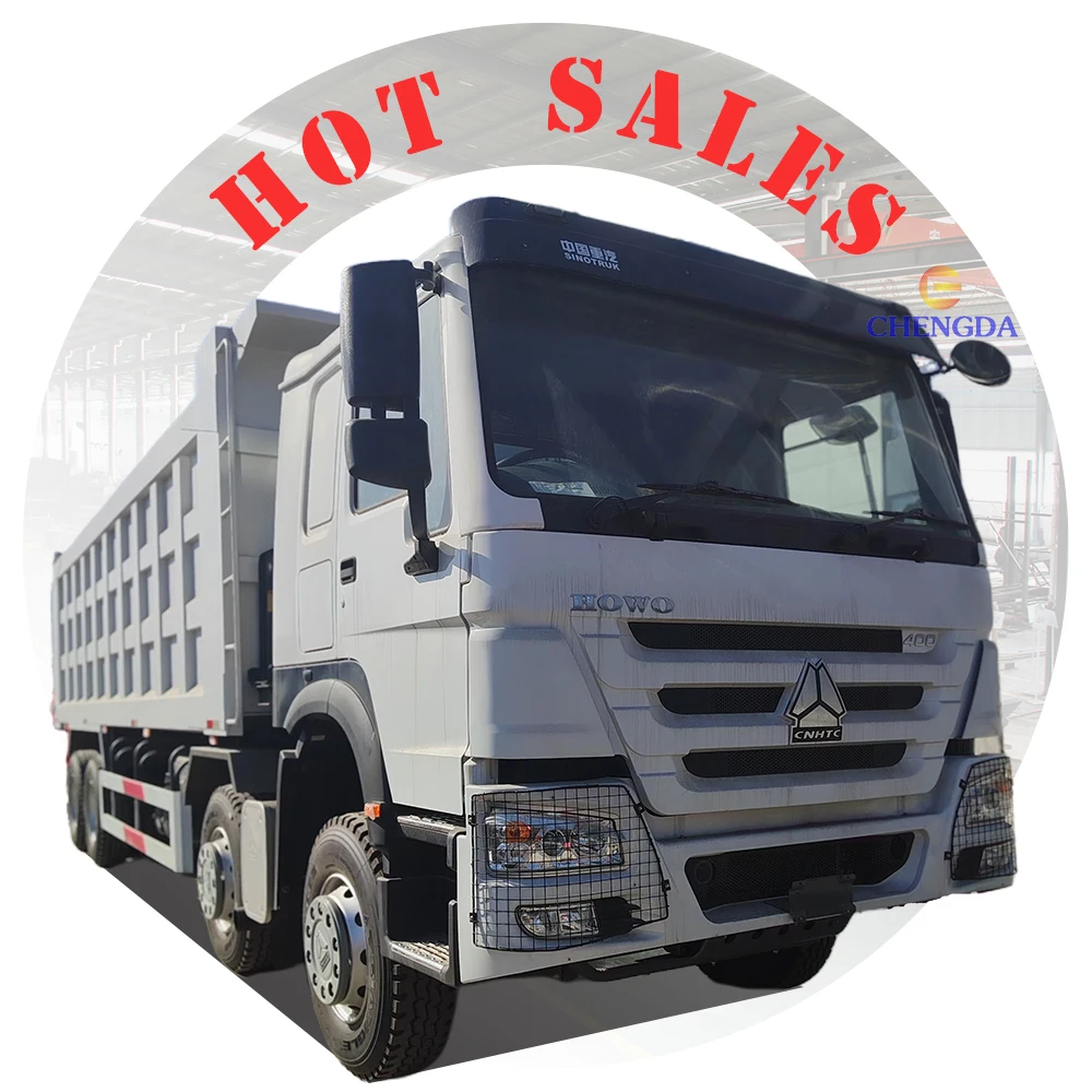 SINOTRUK 8x4 400 hp 12 Wheel New Howo Dump Truck for Sale