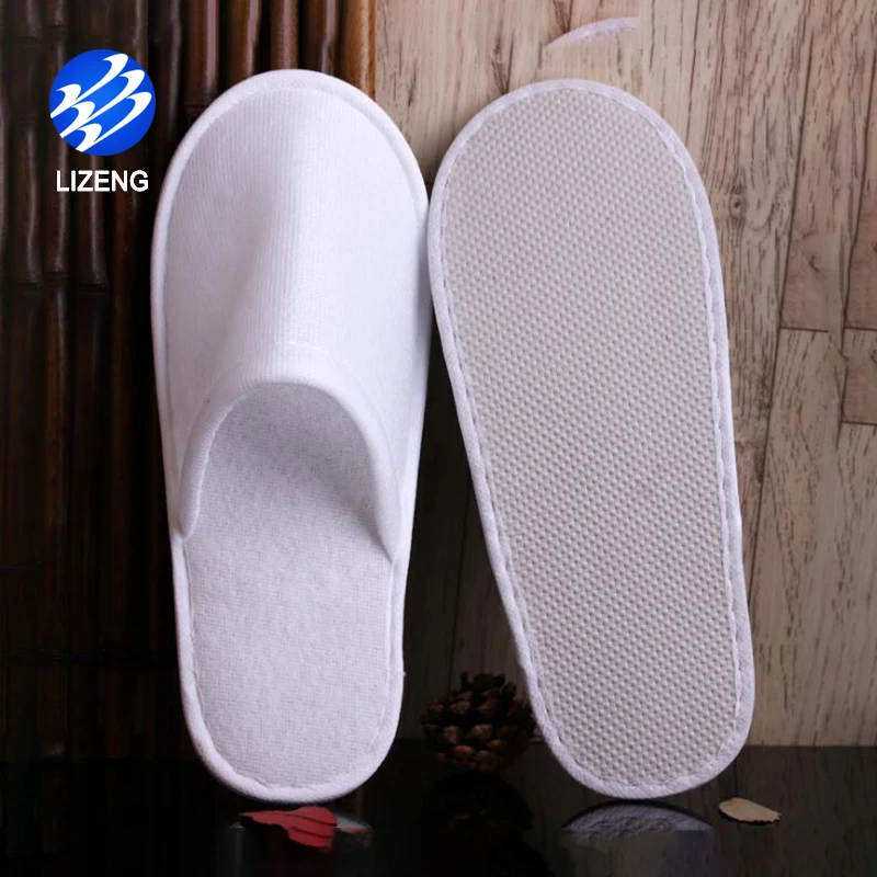 
Cheap Price Non Woven Fabric Closed Toe Disposable Slippers For Star Hotel 