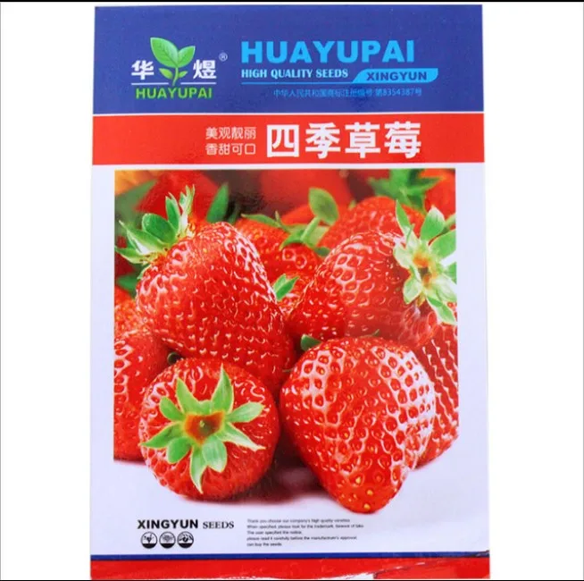 
Touchhealthy supply red Strawberry seeds 200 seeds/bags  (1600122014733)