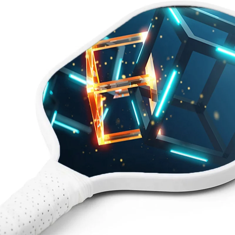 Лидер продаж на заказ 18K Углеродное волокно Бесконечность Pickball Paddle 16 мм толщиной T700 3K материал матовая поверхность интегрированная формовочная сердцевина