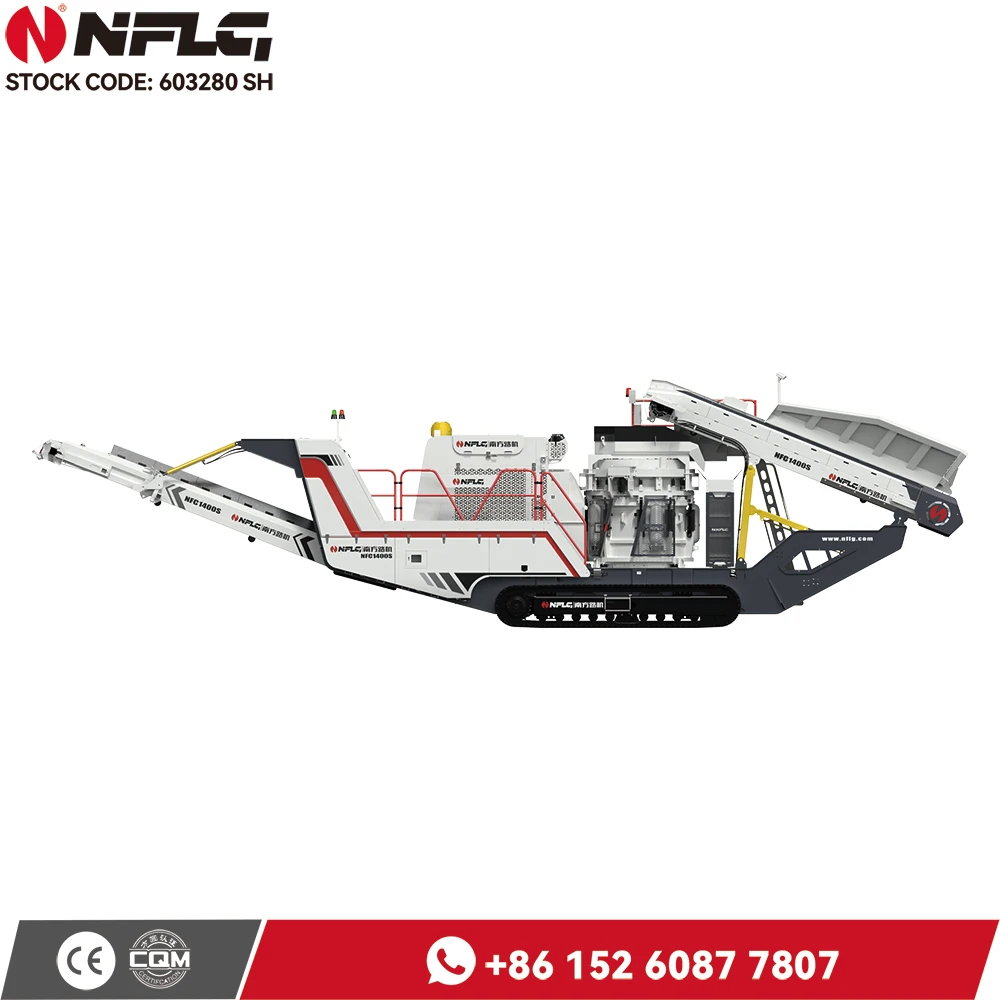 Quartz Machine Plant Mobile Cone Hay Crusher Production Line