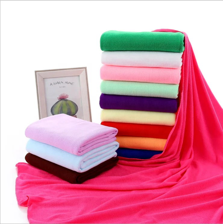 high quality 70X140cm microfiber bath towel spa bath towel wholesale