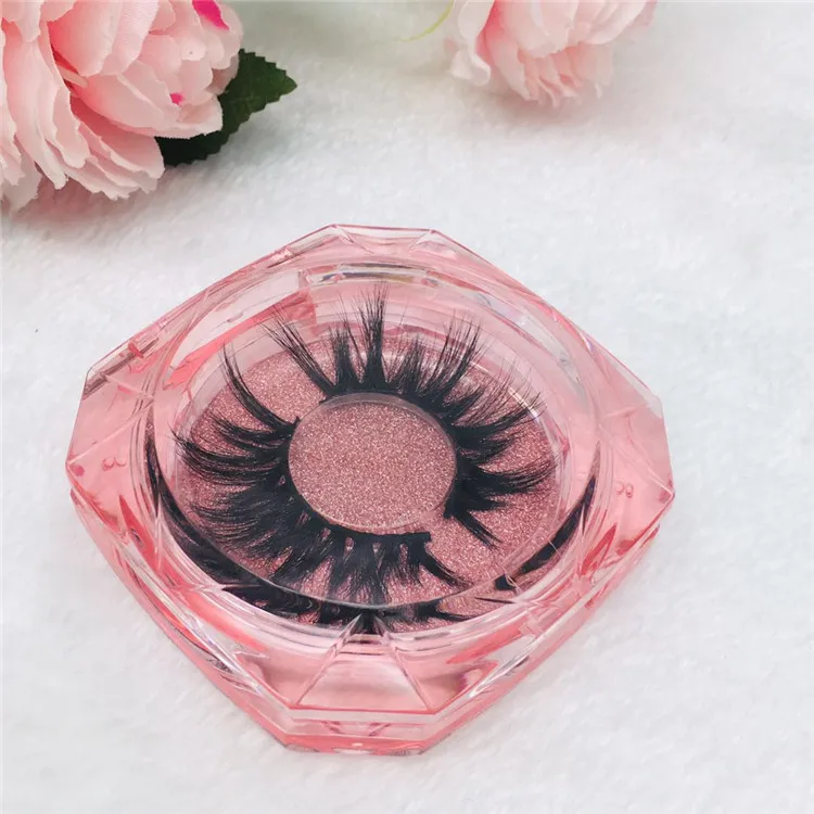
wholesale mink strip eyelashes custom eyelash package real mink eyelashes 