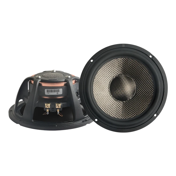 Factory Direct Supplier Carbon Fiber Cone Car Component Audio Speaker 3-way