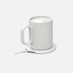 Usb Cup with Heating Plate Phone Self Heating Coffee Thermos Auto And Holder Coffee Mug Warmer Wireless Charger