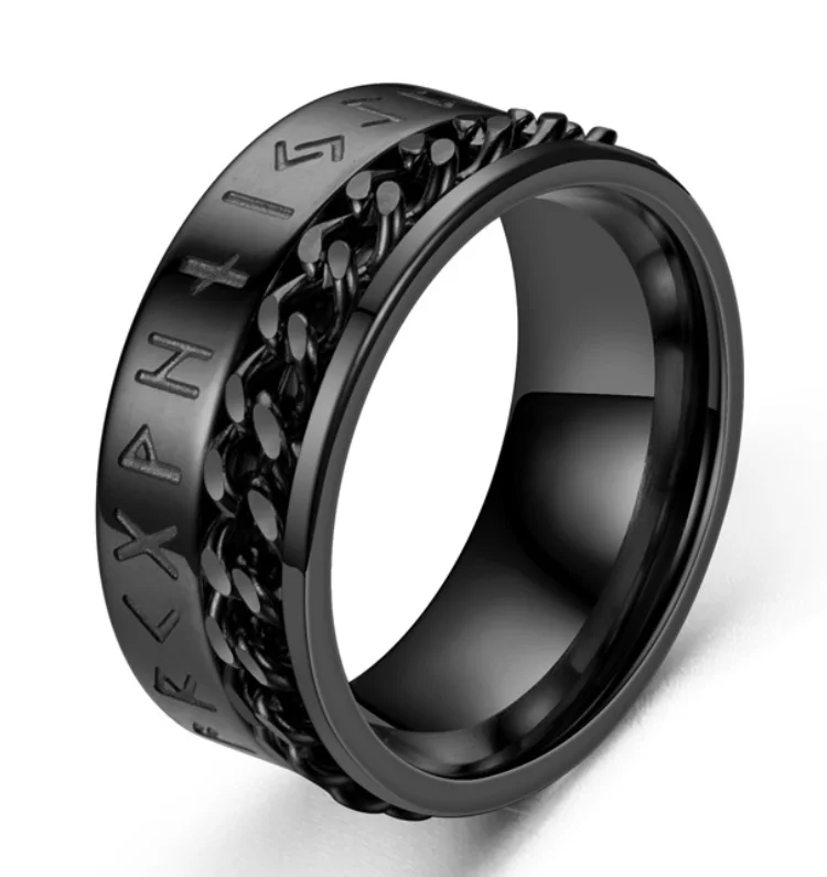 New Fashion Stainless Steel Ring High Quality  Black Color Wedding engagement Rings for Men Women