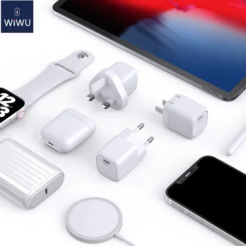 WIWU 30W PD QC3.0 Fast Wall Charger for iphone HUAWEI XIAO MI One plus Sumsang Power Adapter