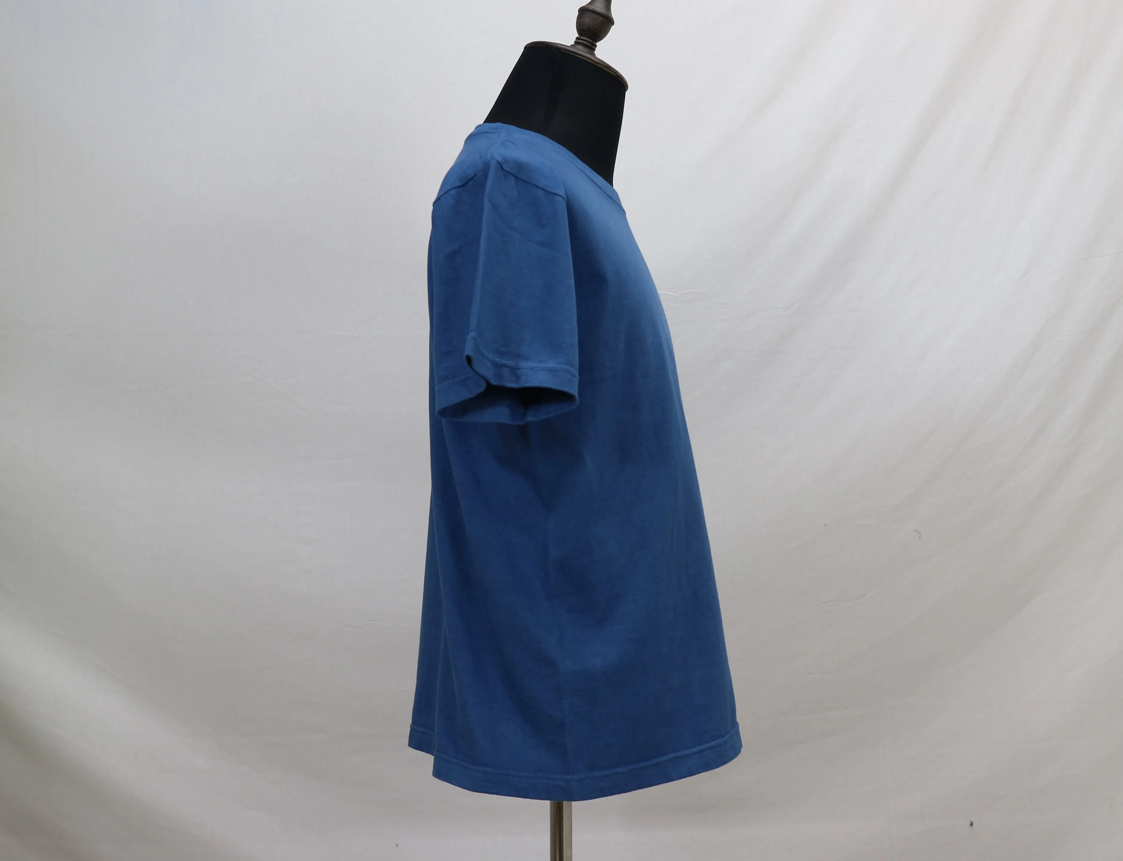 Carefully hand-dyed three patterns men cotton tshirt for hot summer