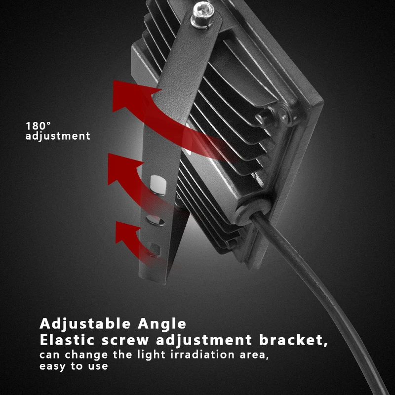 Outdoor Stadium Area Work Site Lighting Led Floodlight 5 Years Warranty Waterproof IP65 100w 200w 250wats 300w Led Floodlight