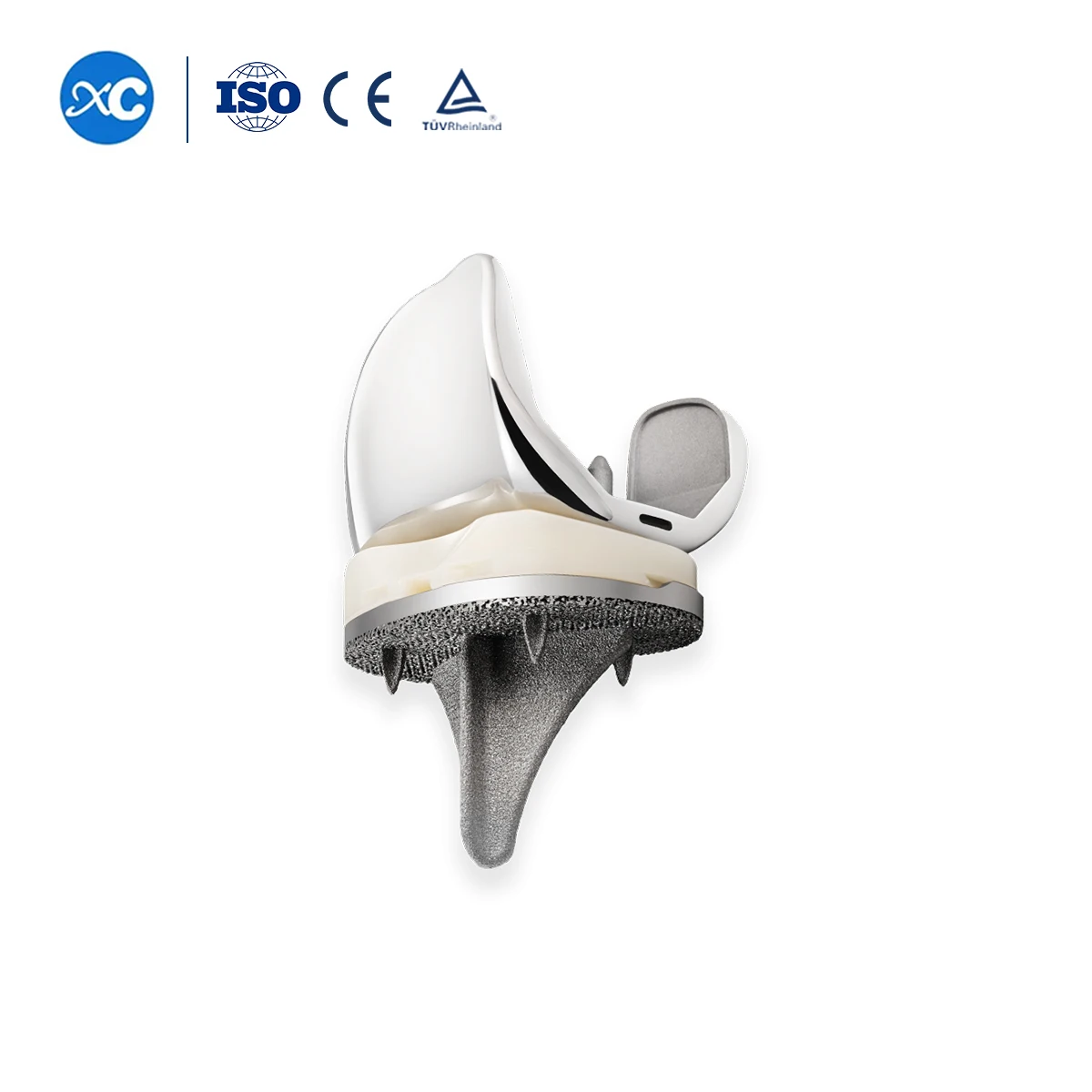 TKA/TKR Orthopedic Implants Multi-Size Customization The First Time Artificial Titanium Knee Replacement For Knee Joint