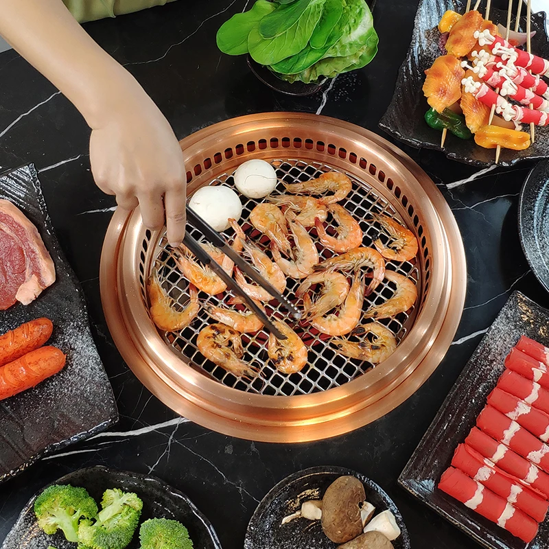 Korean 2400w barbecue restaurant indoor electric bbq grill commercial table top electric grill