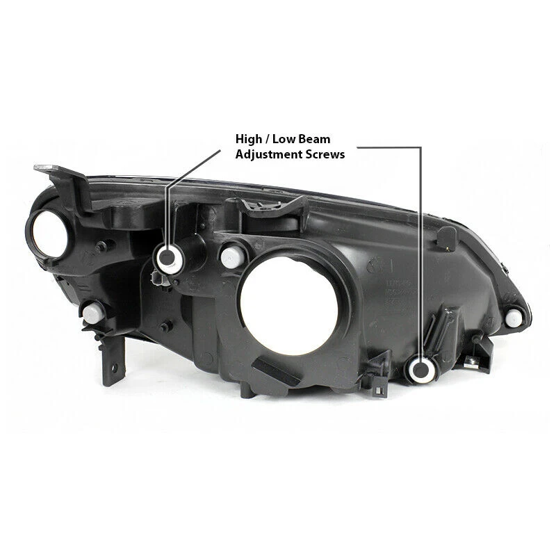 Автомобильная фара с черной рамкой для HONDA 2001-2003 CIVIC 33151S5AA01/33101S5AA01 HO2502116/HO2503116