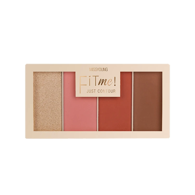  Highlighter Palette Makeup Contour Powder Matte Face Bronzer Make Up Pallete Cosmetics